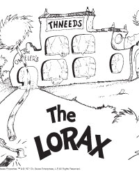 The lorax bonus activities hooked pany book club