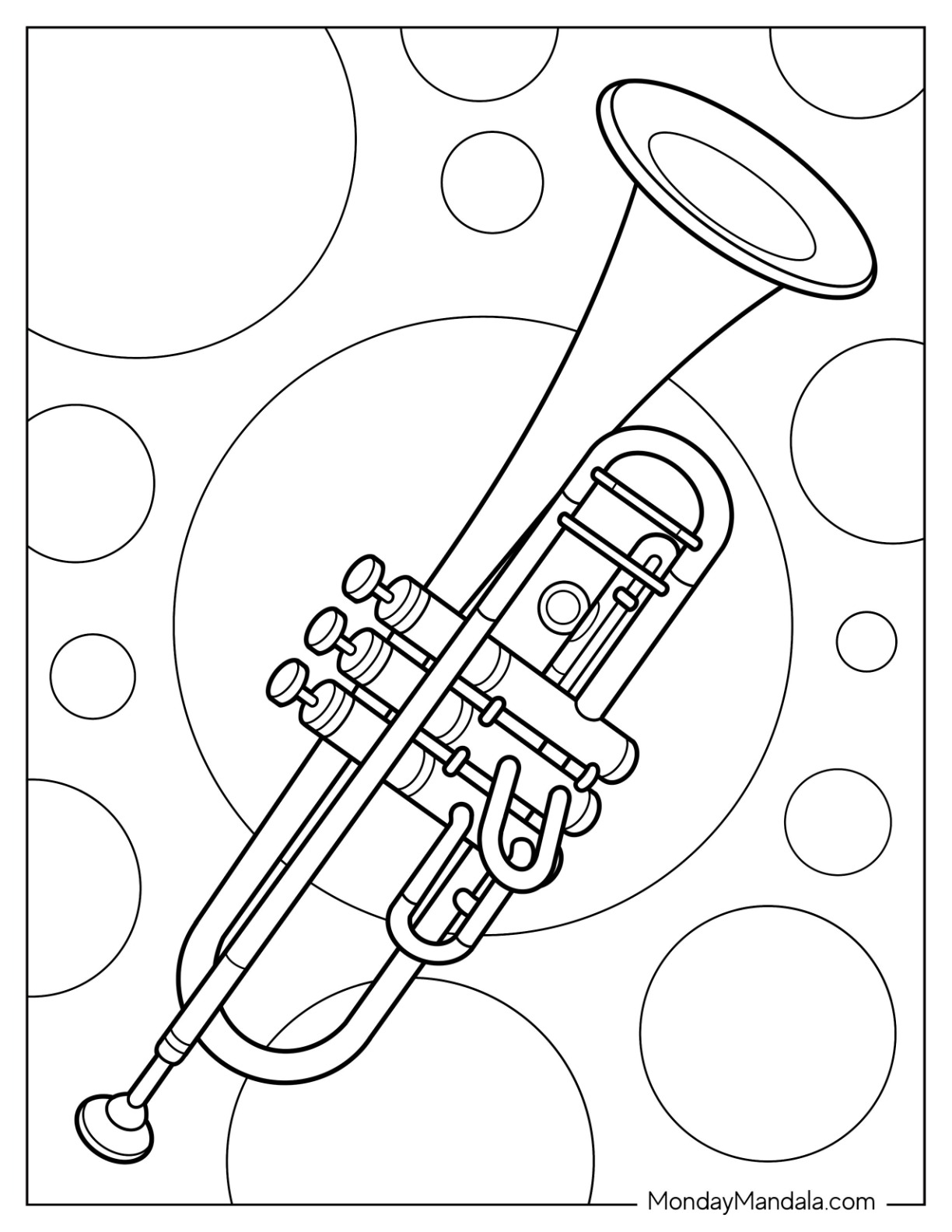 Music coloring pages free pdf printables