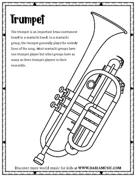 Trumpet coloring tpt