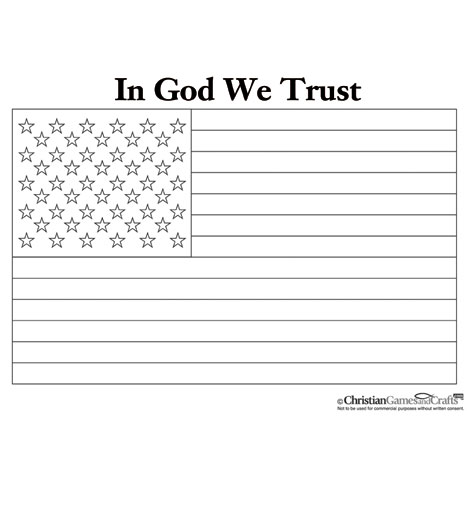 Us flag coloring sheet bible printable at christian games and crafts