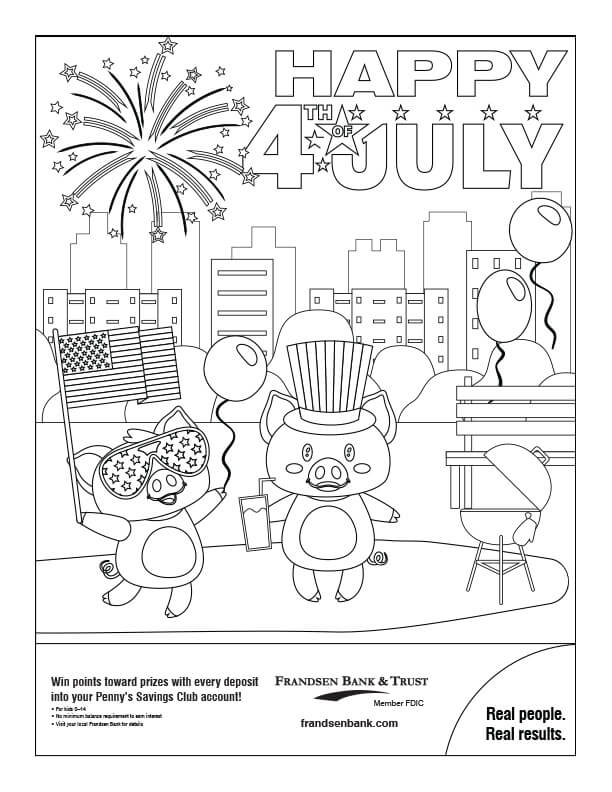 Penny coloring sheets