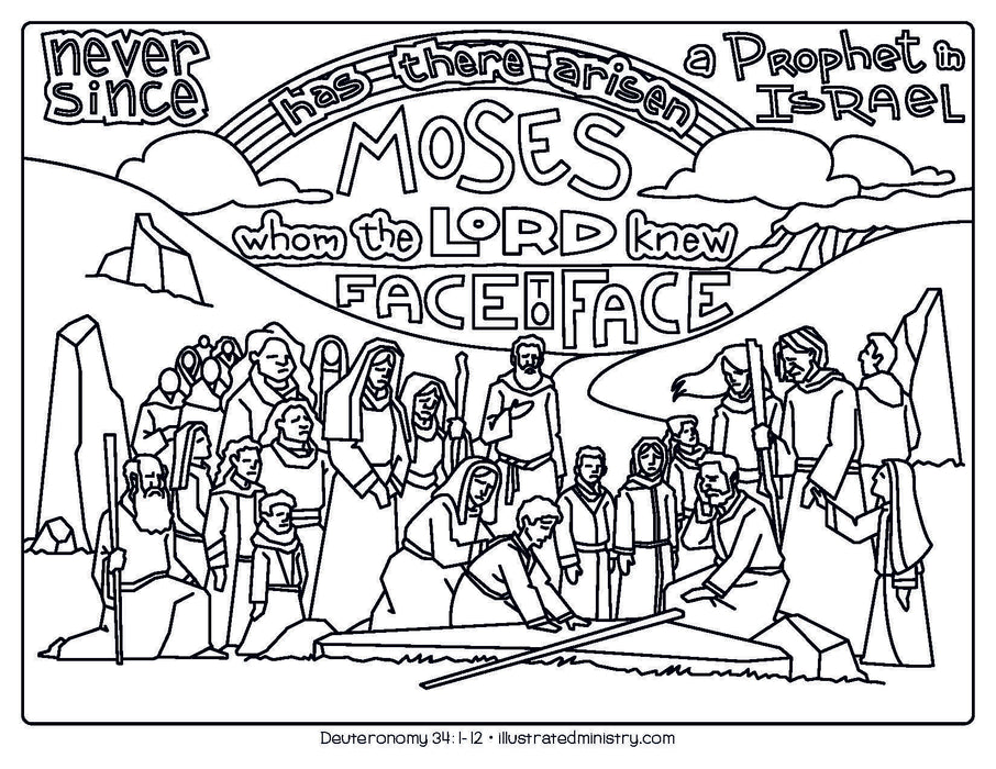 Bible story coloring pages fall â illustrated ministry