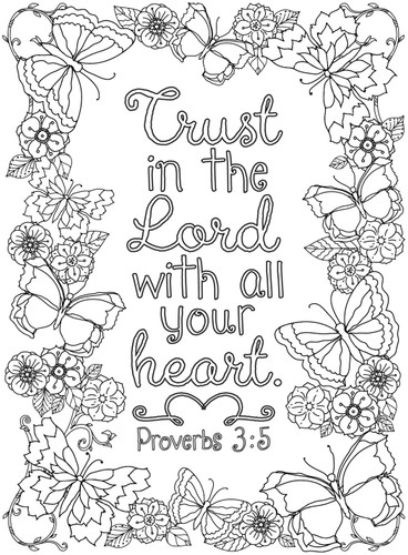 Gods blessings coloring pages