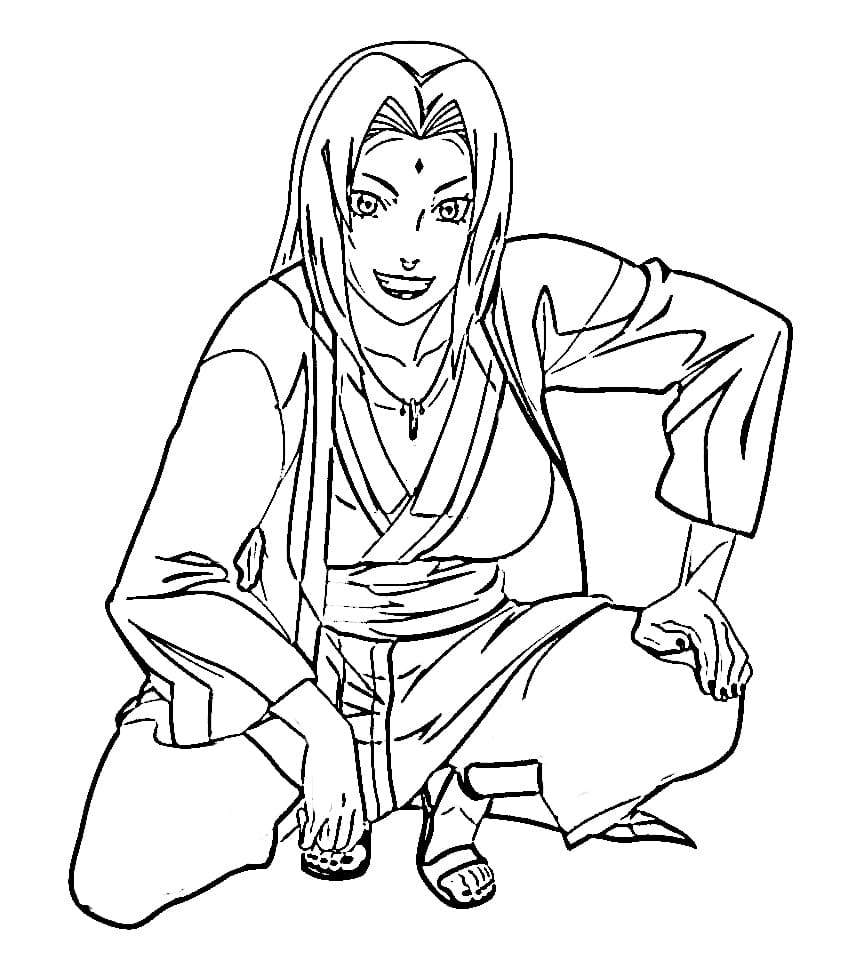 Tsunade coloring pages