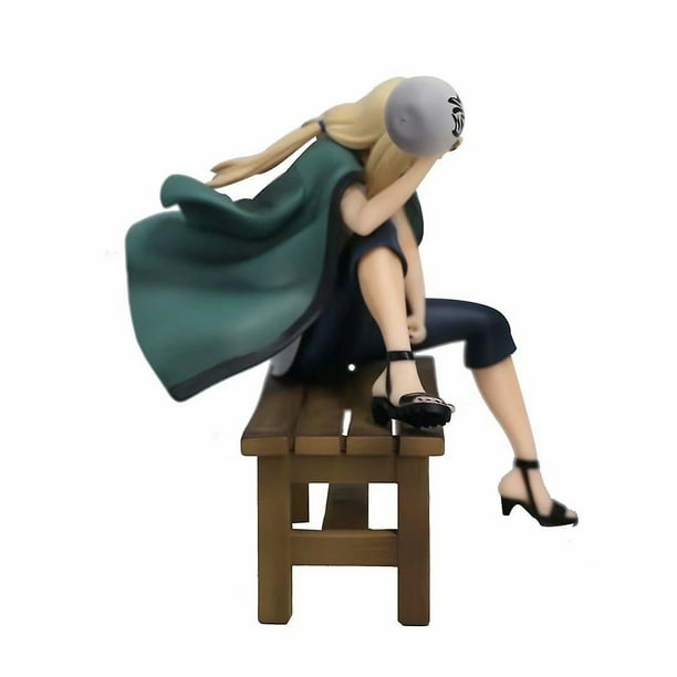 Bandai naruto oversized five generation naruto tsunade action figure statue drunk tsunade sexy box hand model ornament kids toys