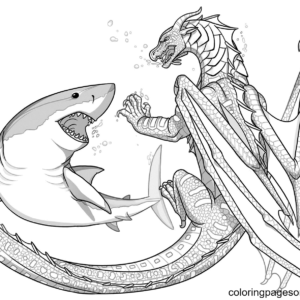 Wings of fire coloring pages printable for free download