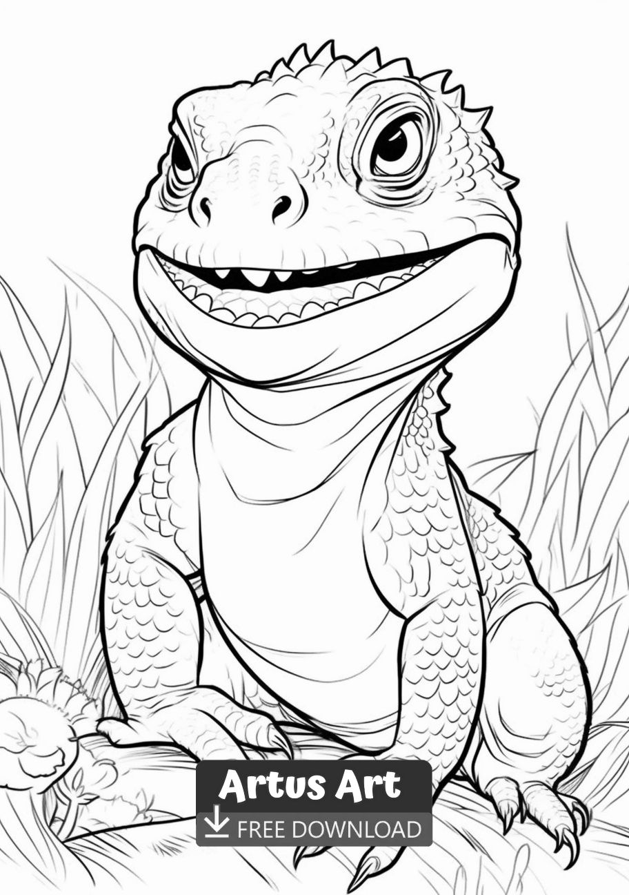 Tuatara coloring page animal coloring pages coloring pages color