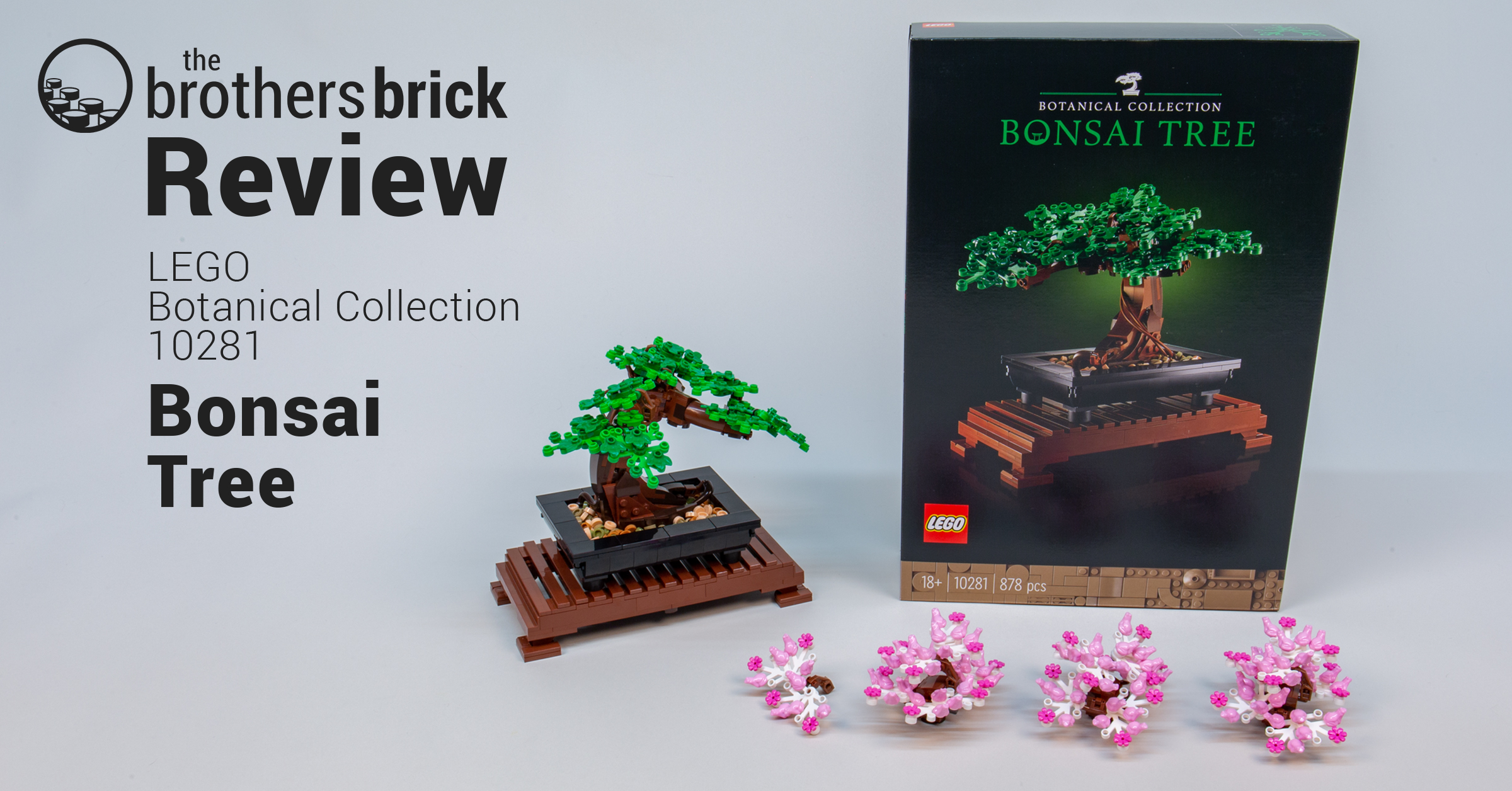 Lego bonsai tree from the botanical collection review