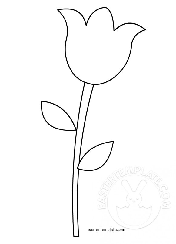 Tulip template printable