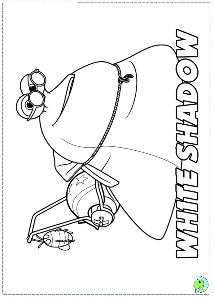 Turbo coloring page