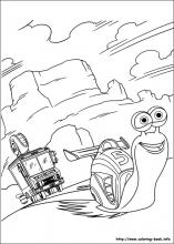 Turbo coloring pages on coloring