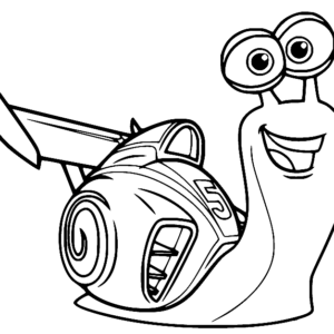 Turbo coloring pages printable for free download