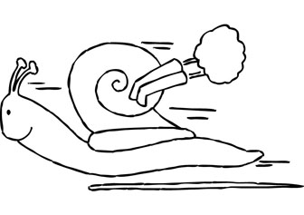 Turbo snail coloring pages pictures