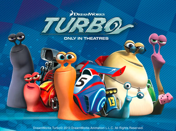 Turbo races to theaters july trailer printable coloring pages