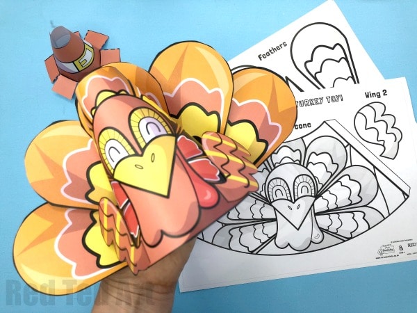 D printable turkey craft