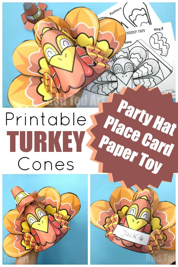 D printable turkey craft