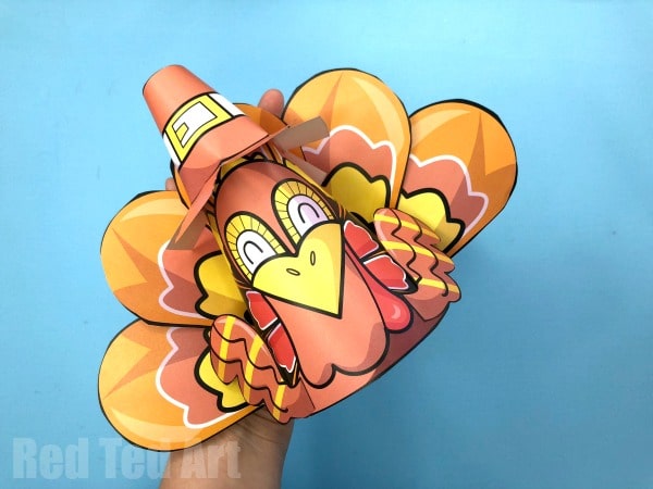 D printable turkey craft