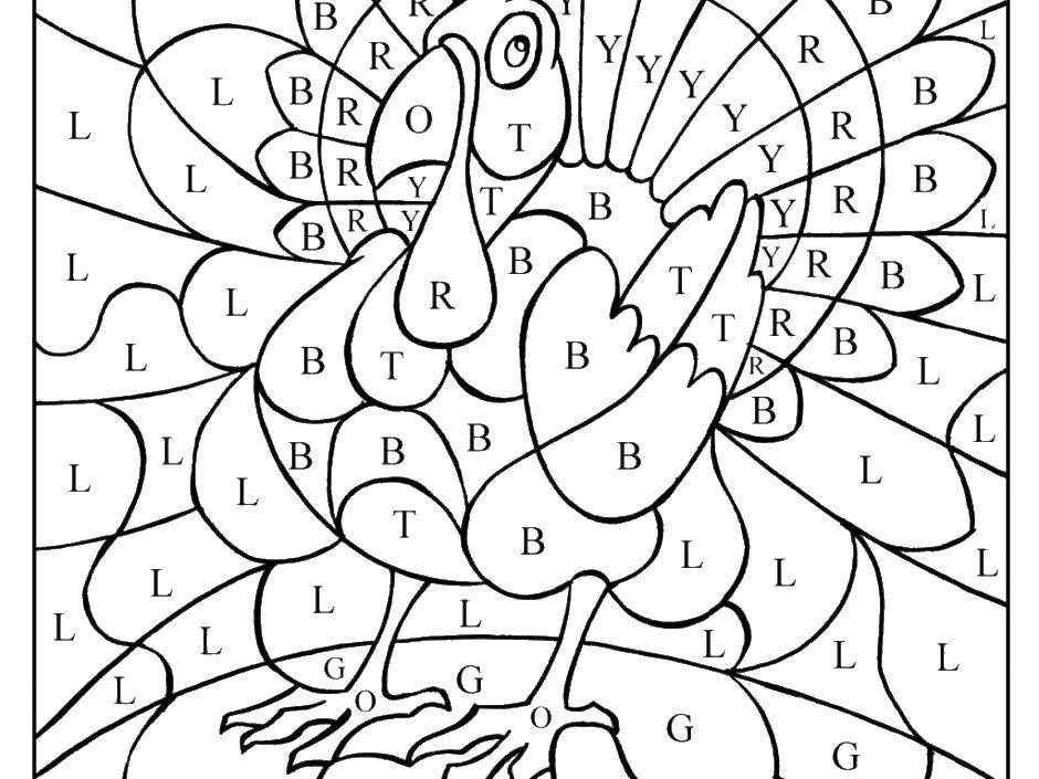 Online coloring pages coloring turkey coloring