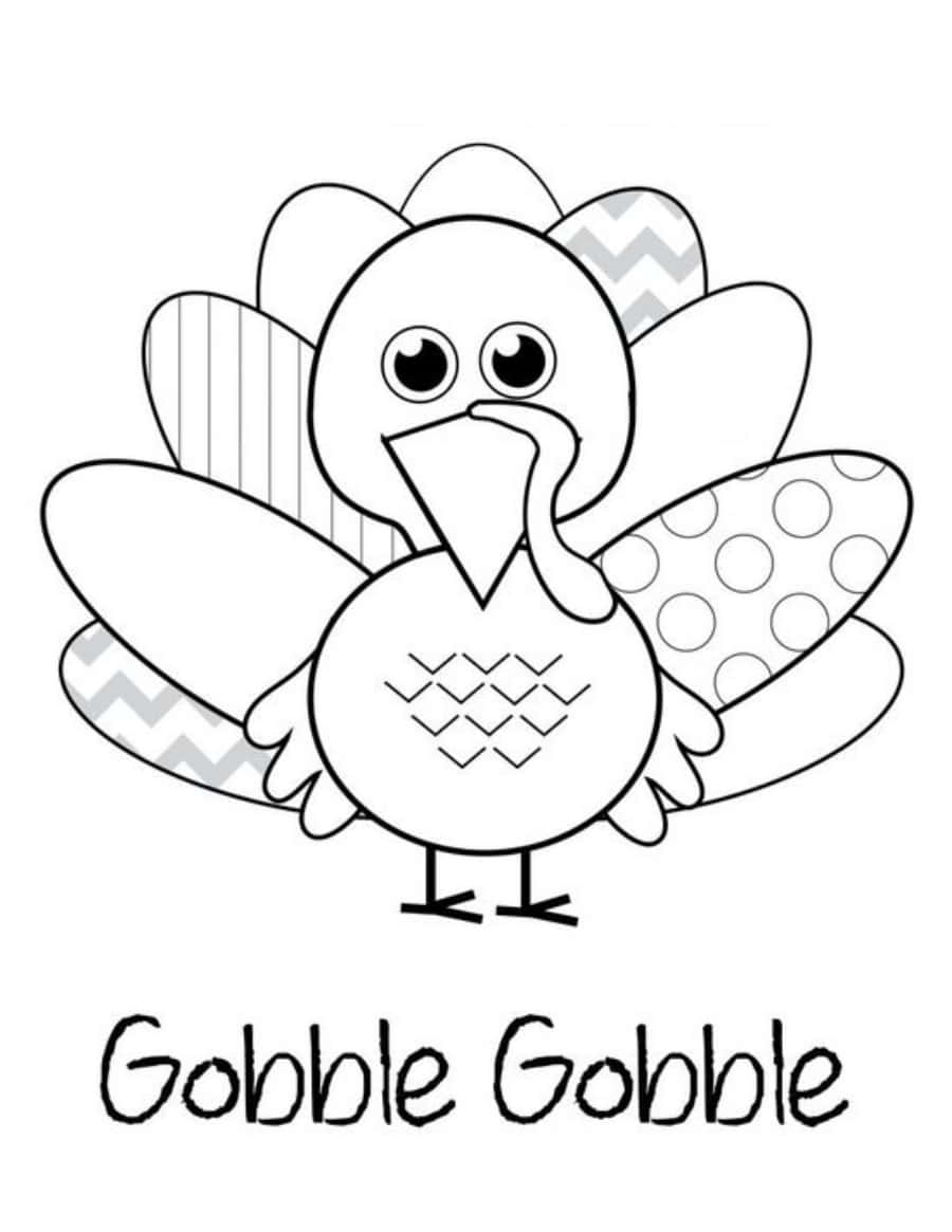 Download get creative with your thanksgiving decorations with this turkey coloring page