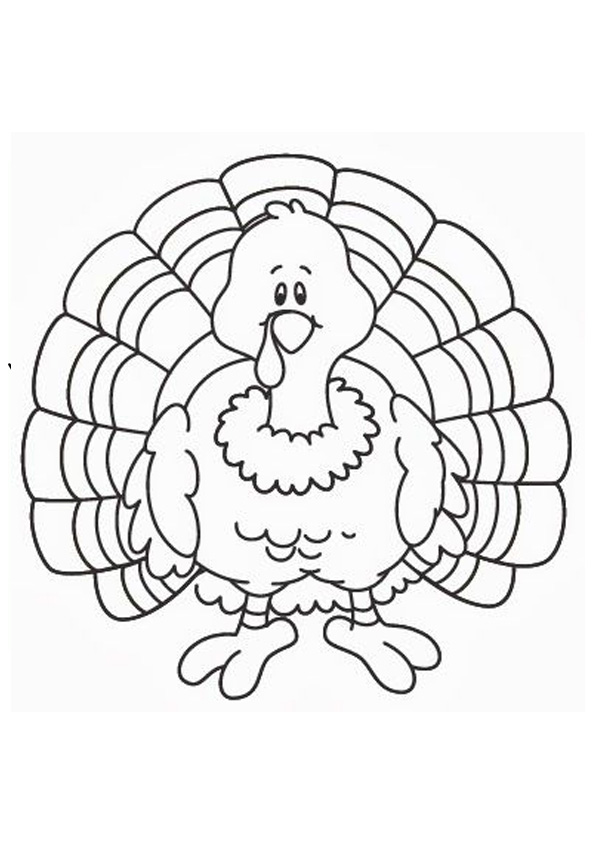 Coloring pages turkey coloring pages for adults for kids