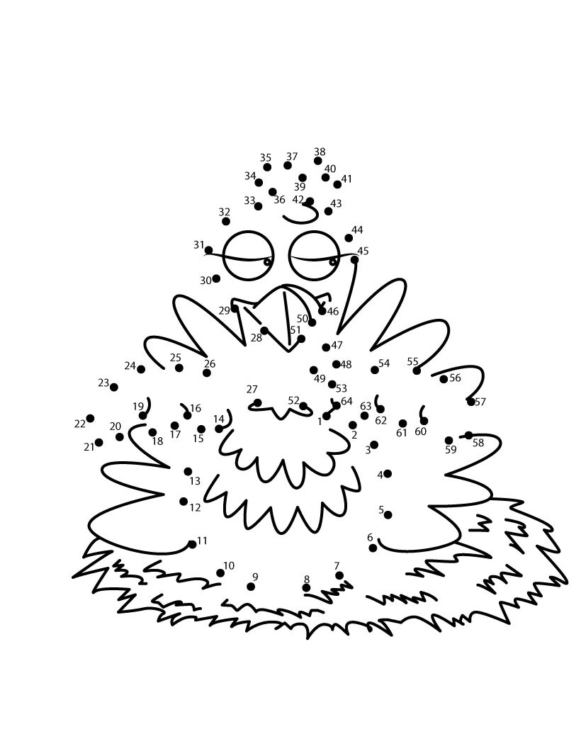 Turkey nest coloring pages