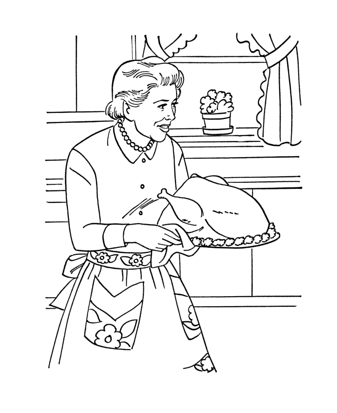 Thanksgiving holiday coloring page sheets thanksgiving dinner