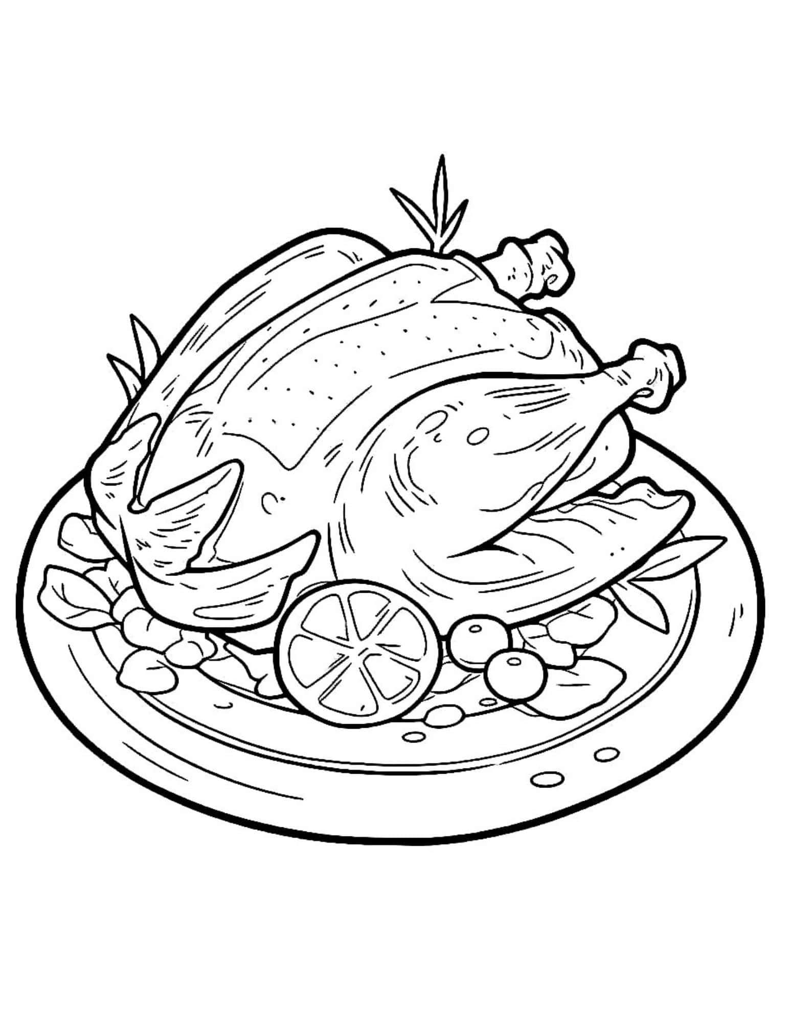 Thanksgiving coloring pages for kids and adults