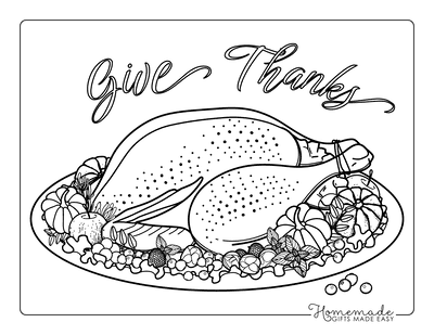 Free printable turkey coloring pages for kids