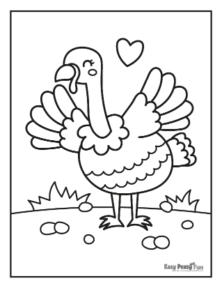 Turkey coloring pages