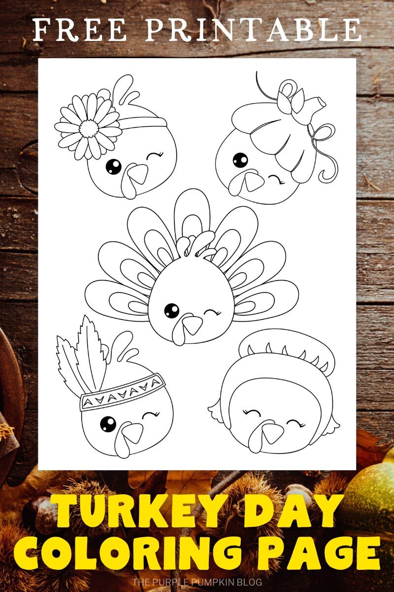 Free printable thanksgiving loring pages to print at home