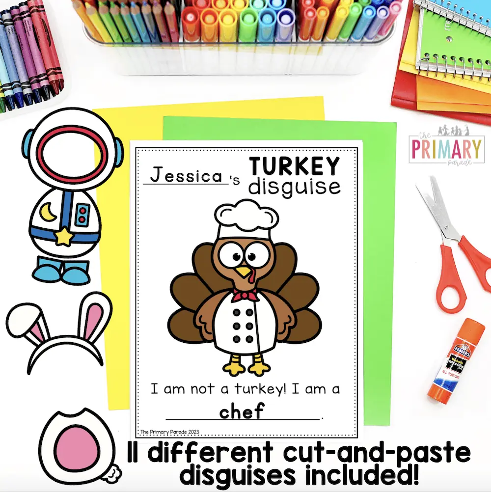 Best disguise the turkey project ideas for school