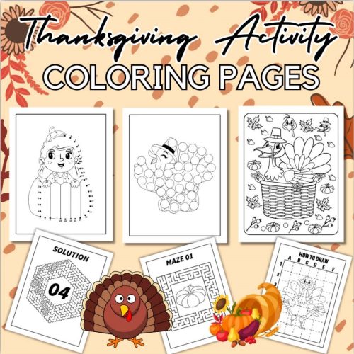 Thanksgiving coloring pages dot marker and activities turkey directed drawing made by teachers