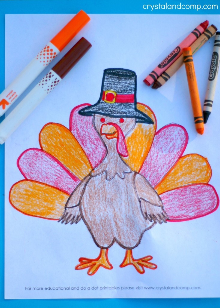 Thanksgiving do a dot printables