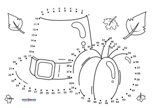 Free printable thanksgiving dot to dot