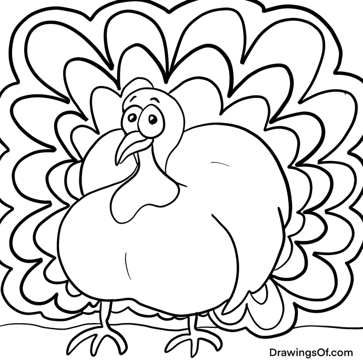 Turkey drawing a rant about how hard it is