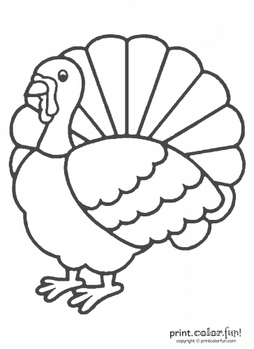 Terrific thanksgiving turkey coloring pages for some free printable holiday fun at