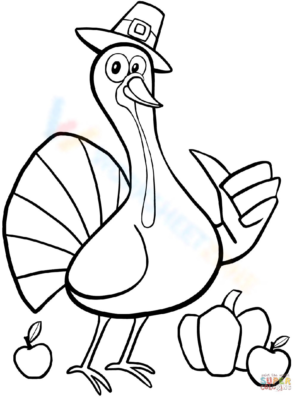 Cool thanksgiving turkey worksheet