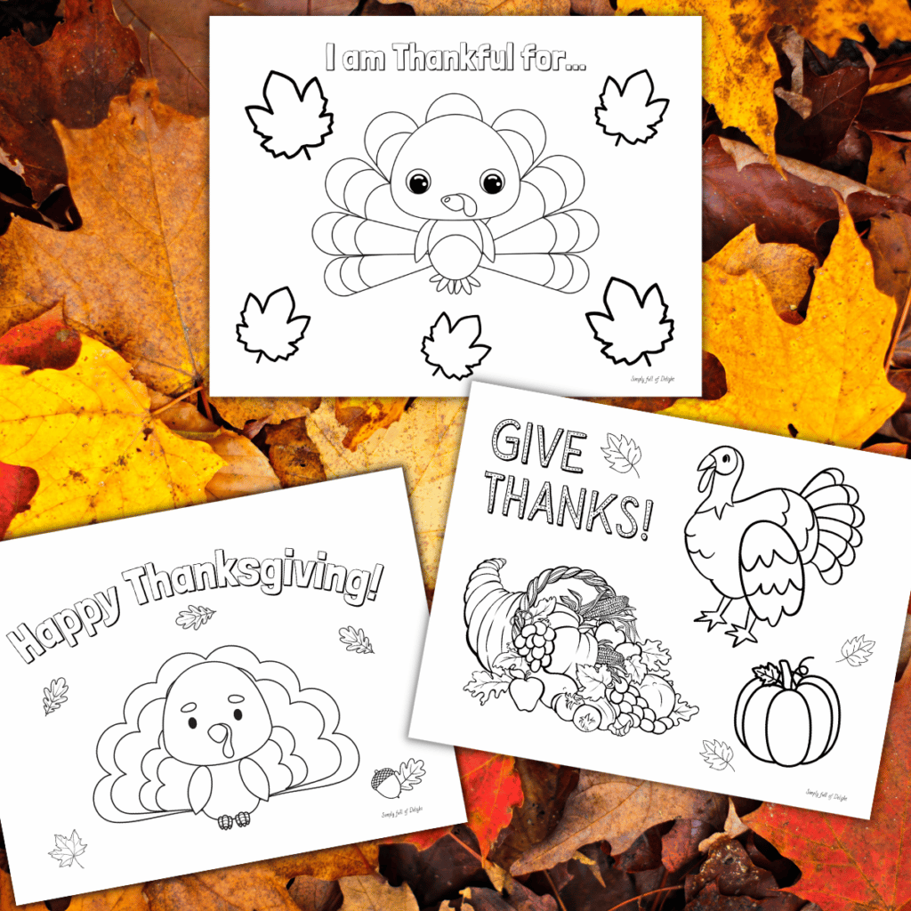 Cute preschool turkey coloring pages free printable