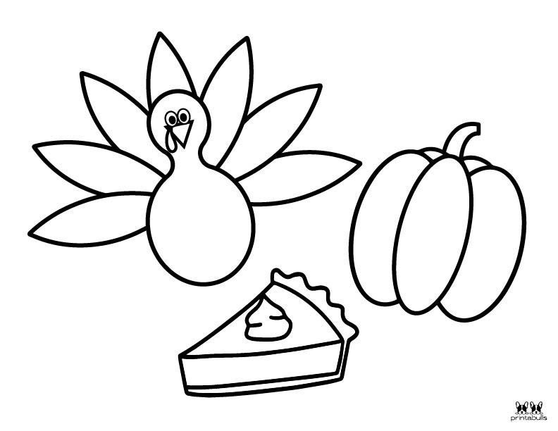 Turkey coloring pages