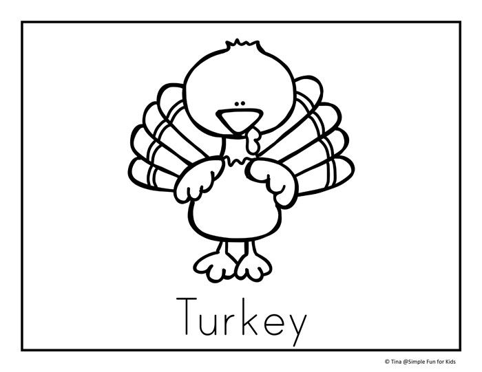 Thanksgiving coloring pages