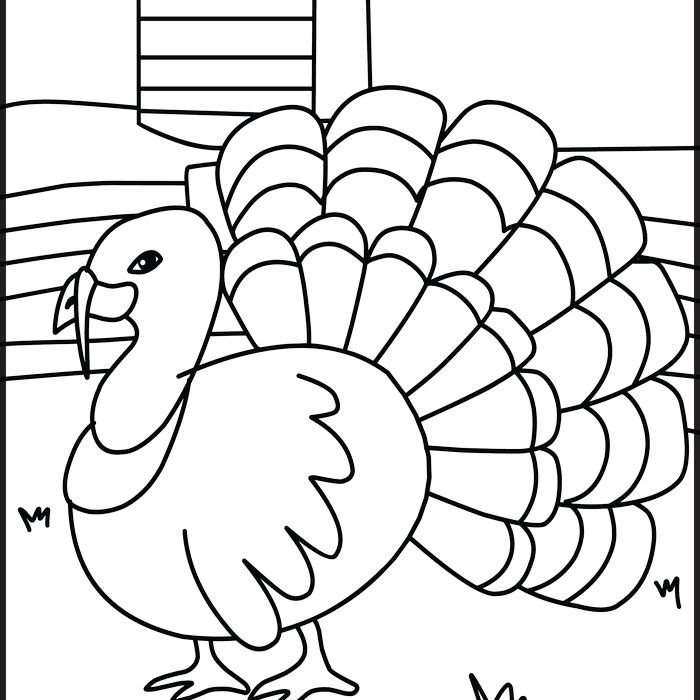 Turkey coloring pages â turkeys to color