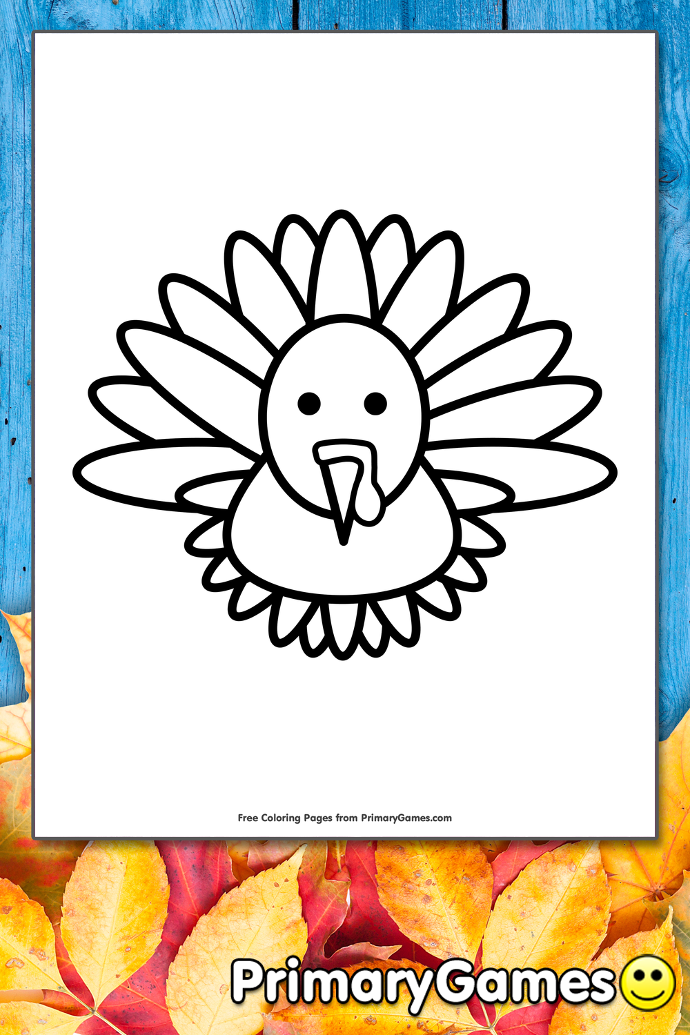 Turkey feathers coloring page â free printable pdf from