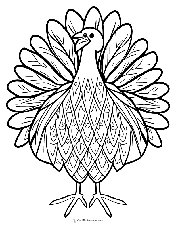 Thanksgiving coloring pages