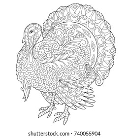 Imagens fotos stock objetos d e vetores de thanksgiving coloring pages