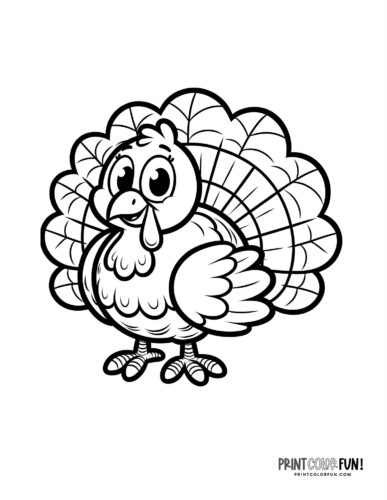 Terrific thanksgiving turkey coloring pages for some free printable holiday fun at