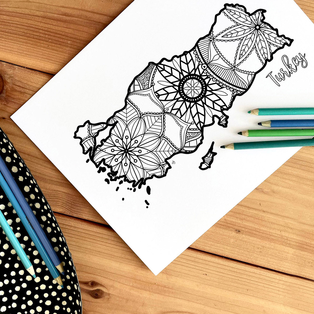 Coloring pages turkey map â ta muchly