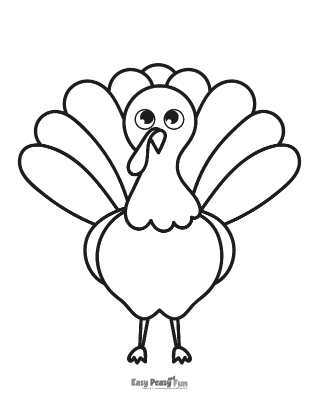 Turkey coloring pages