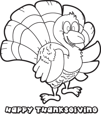 Free thanksgiving coloring pages for kids â