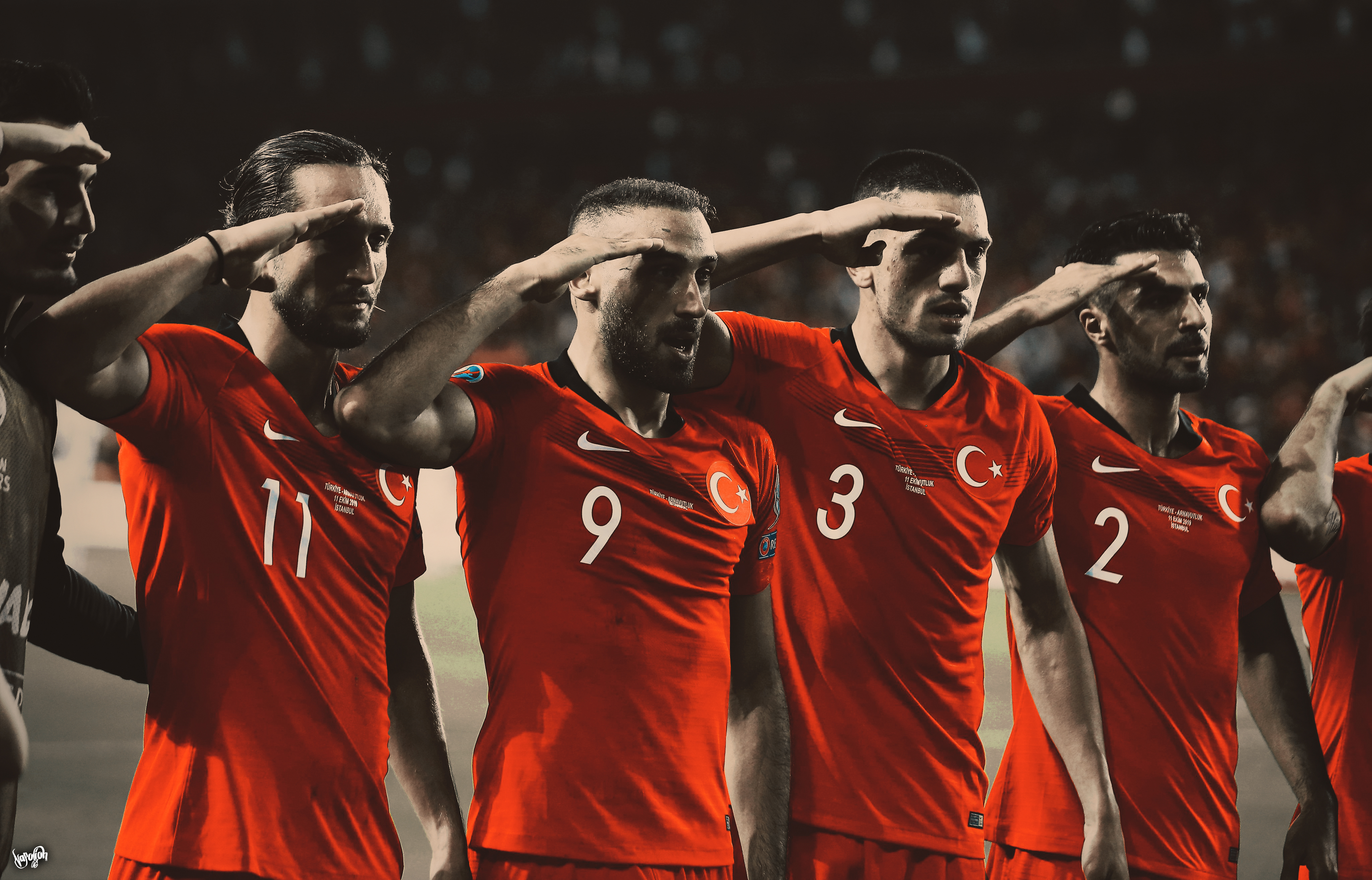 Turkish national football team by napolion on