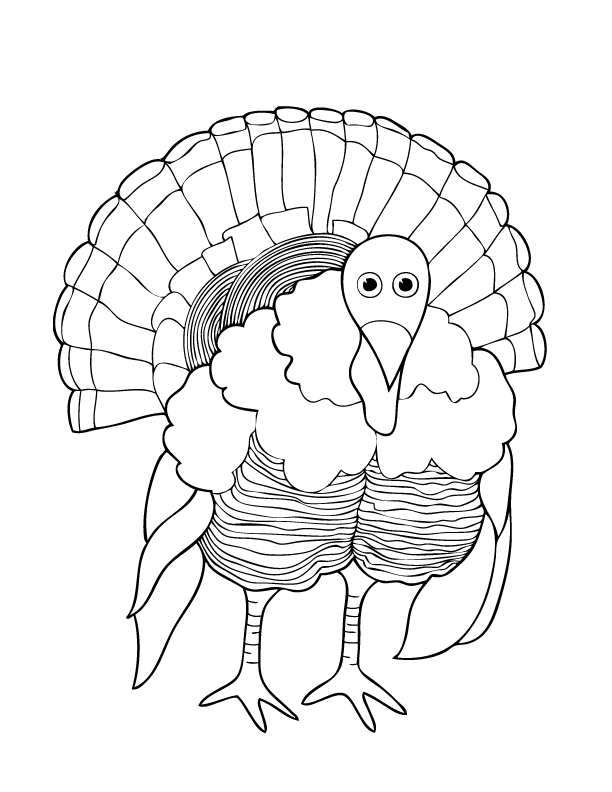 Thanksgiving and fall coloring pages
